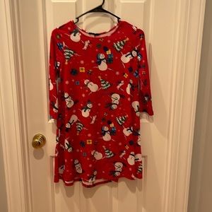 Girls Christmas dress size 10 boutique